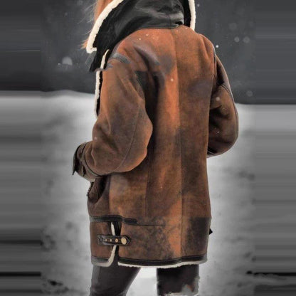 Explosive Mid Length Thick Long Sleeved Jacket Limorista