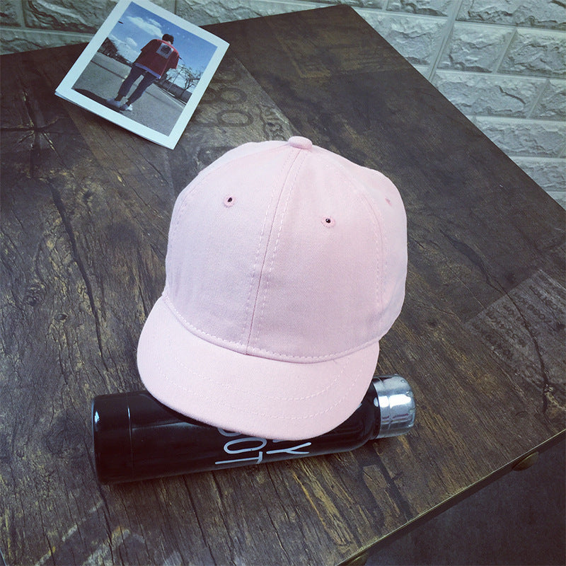 Retro Solid Color POW Hat Spring Short Brim Baseball Cap Male Mechanic Repair Cap Limorista