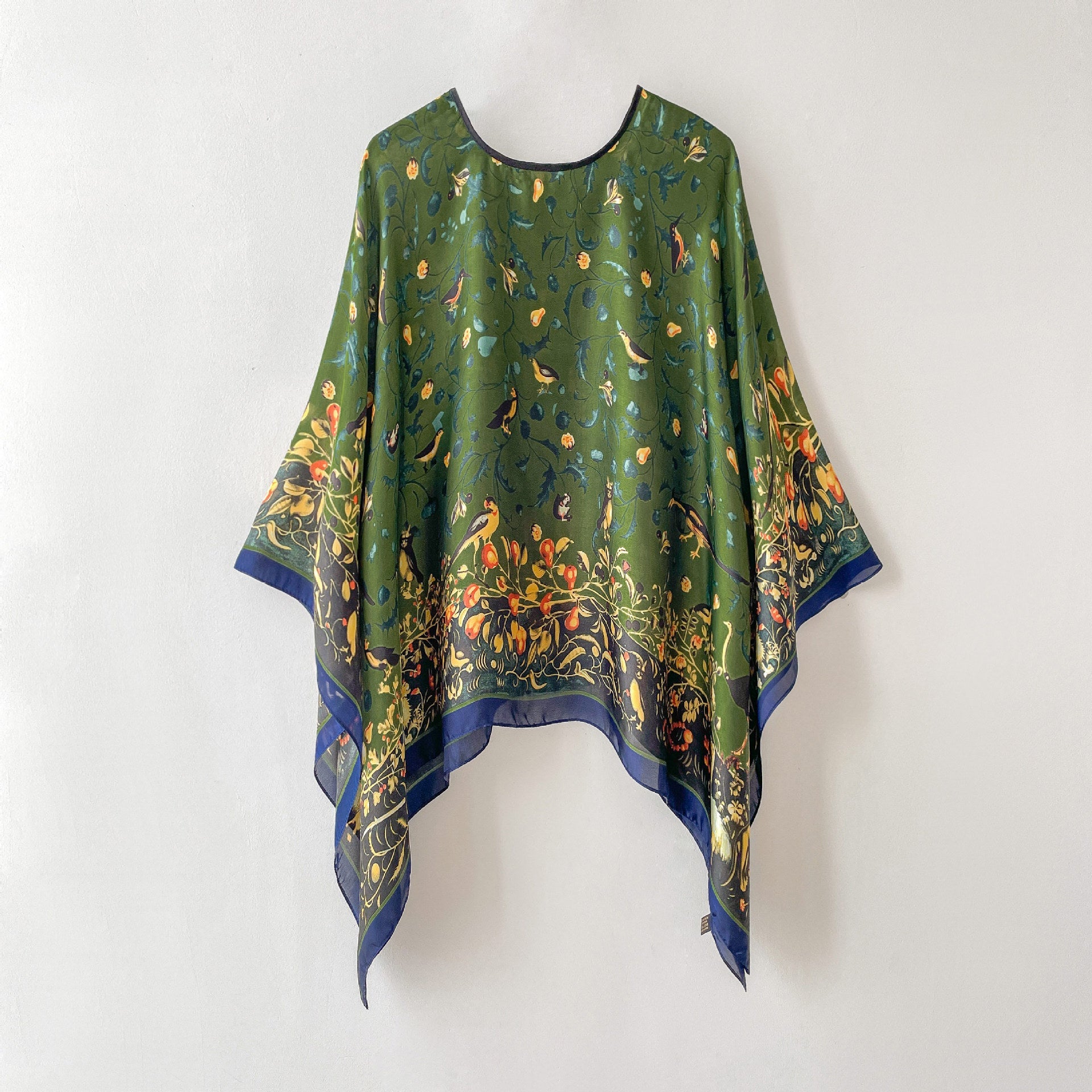 Silk Scarf Artificial Silk Sunscreen Scarf For Women Pullover Shawl Limorista