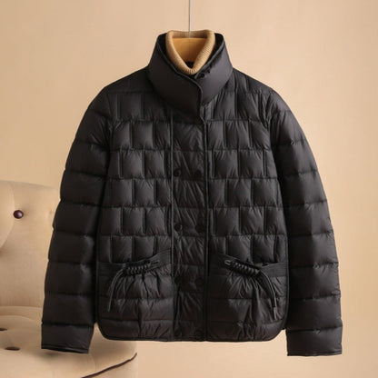 Fashion Simple Thin Lightweight Short Type Down Jacket Limorista