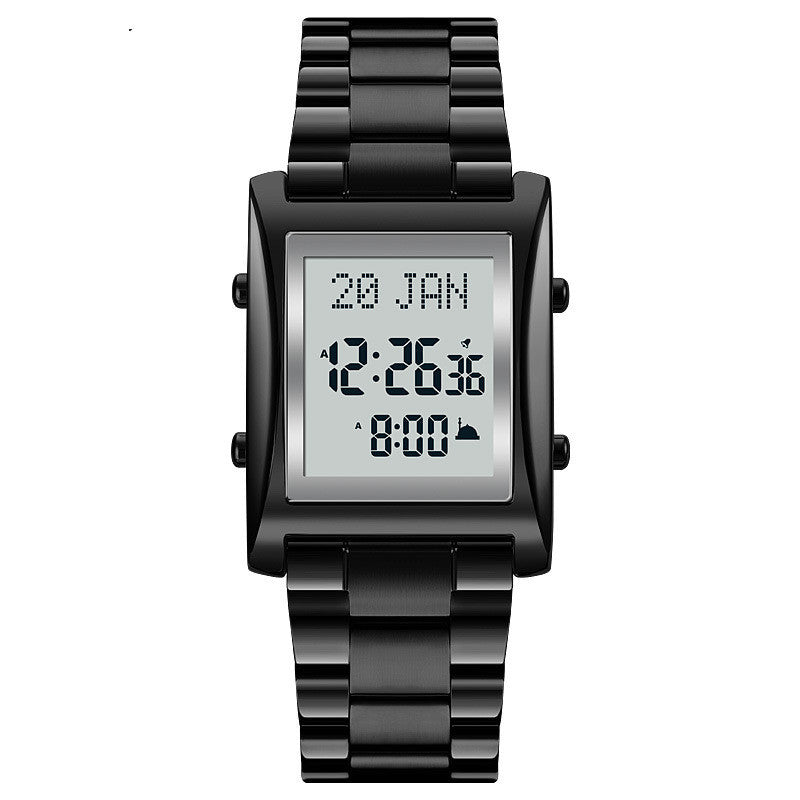 SKMEI 1815 Muslim Islamic Azan Prayer Watch Qibla Direction Multifunctional Digital Watches Limorista