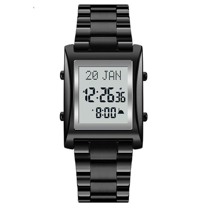 SKMEI 1815 Muslim Islamic Azan Prayer Watch Qibla Direction Multifunctional Digital Watches Limorista