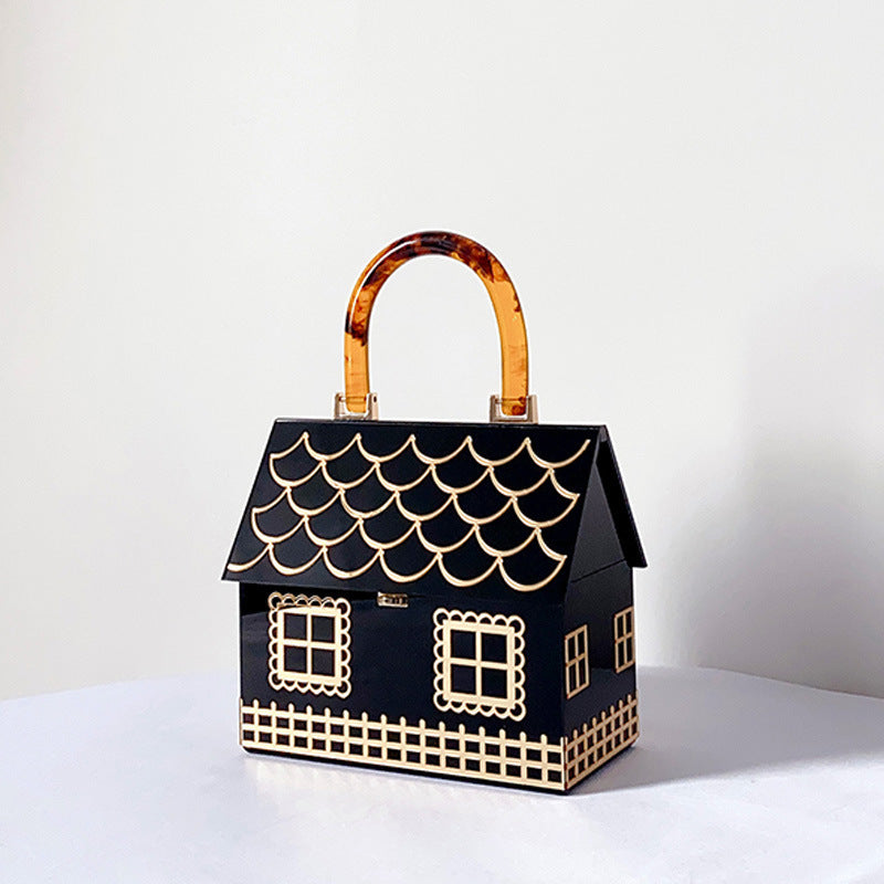 New Dinner High-grade Large Capacity Acrylic Handbag Limorista