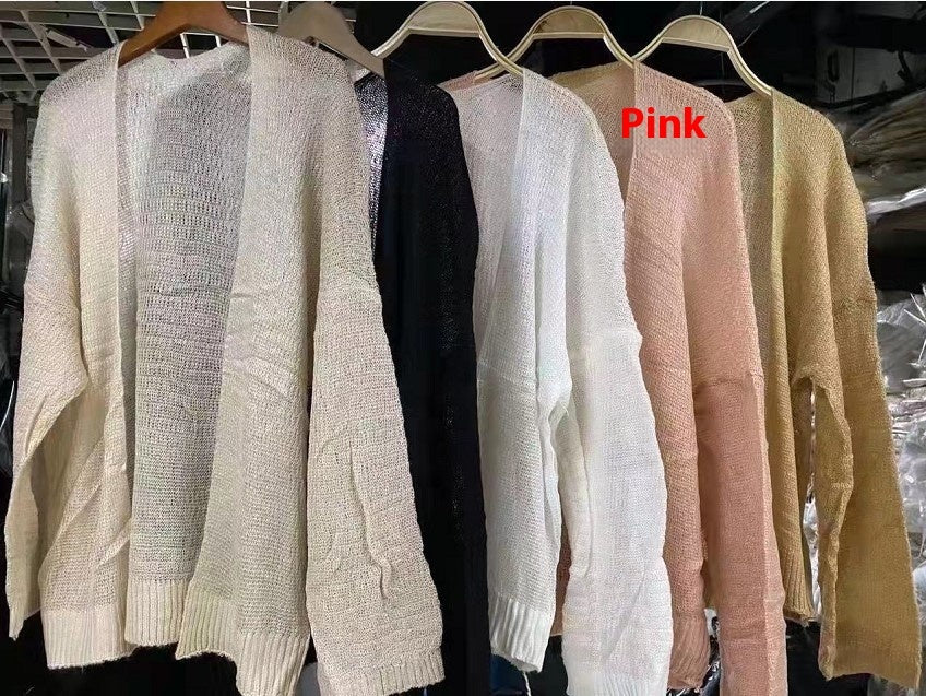 Slim Sun-proof Clothing Short Coat Knitted Cardigan Limorista
