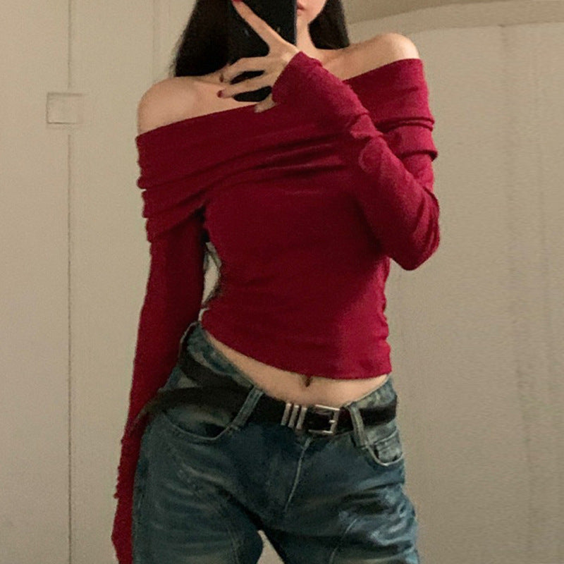 Fashion Tight Bottoming Shirt T-shirt For Women Limorista