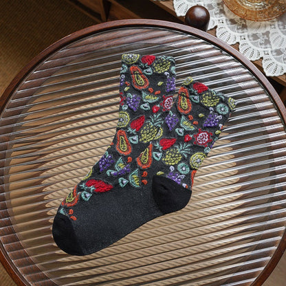 Mid-tube Pile Socks Autumn And Winter Korean Version Of Sen Series Limorista