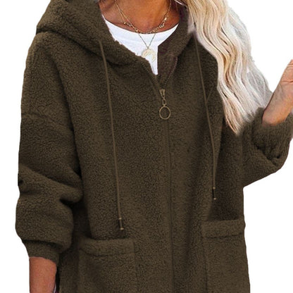 Cardigan Buttonless Printed Loose Top Limorista