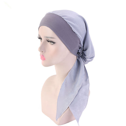 Stretch Hair Band Braid Hat Ethnic Style Fashion Scarf Muslim Ethnic Limorista