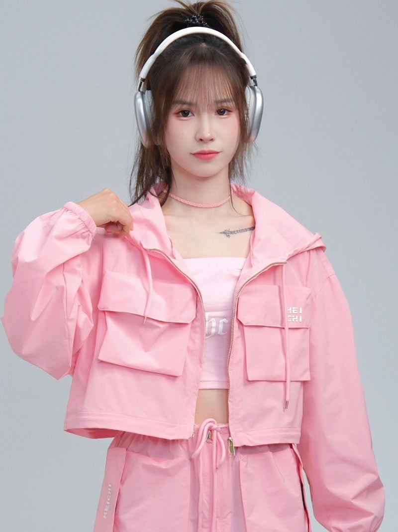 Removable Two-way Workwear Jacket Windproof Waterproof Multi-pocket Limorista