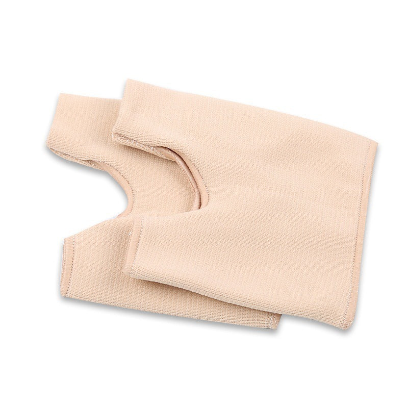 Forefoot Pad Silicone Belt Cloth U-shaped Pain Relief Three-hole Hallux Valgus Correction Big Toe Care Set Limorista