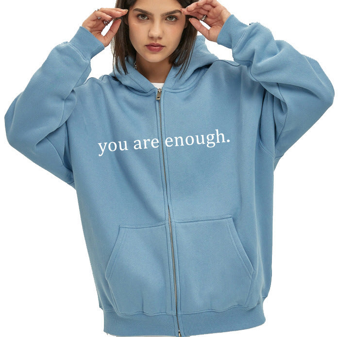 Hoodies Plus Size Sweatshirt Casual Drawstring Zipper Clothes Limorista