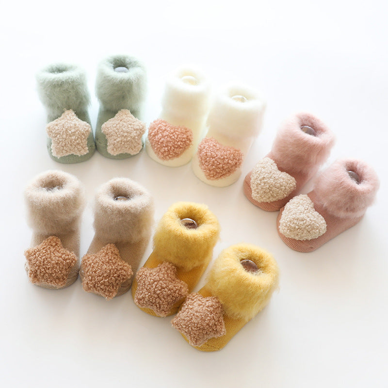 Non-slip Floor Socks Three-dimensional Doll Baby Limorista