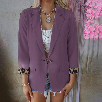 Long Sleeved Cardigan Casual Suit Coat Women Limorista