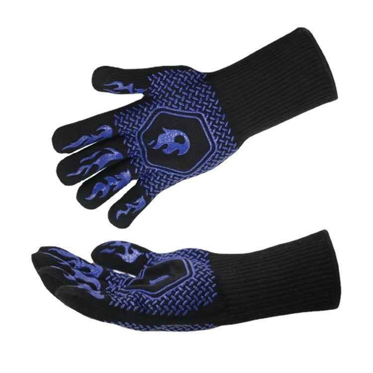 Microwave Insulation Anti-Scalding Double Layer Combustion Gloves Limorista