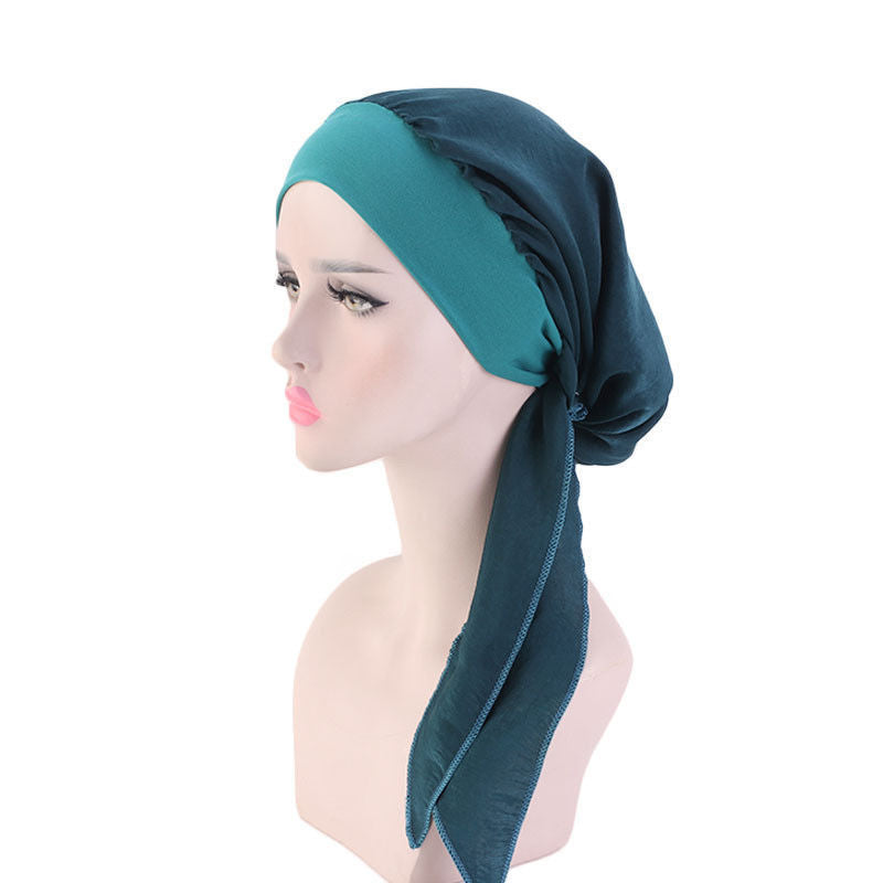 Stretch Hair Band Braid Hat Ethnic Style Fashion Scarf Muslim Ethnic Limorista
