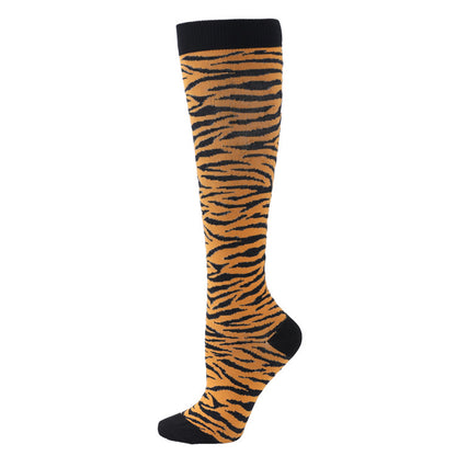 Sports Compression Socks Pattern Stretch Stockings Limorista
