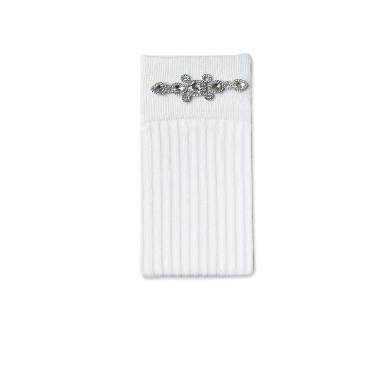 Rhinestone Crystal Long Socks Leg-knee Socks Limorista