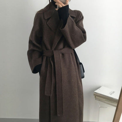 Woolen Wool Coat Women&