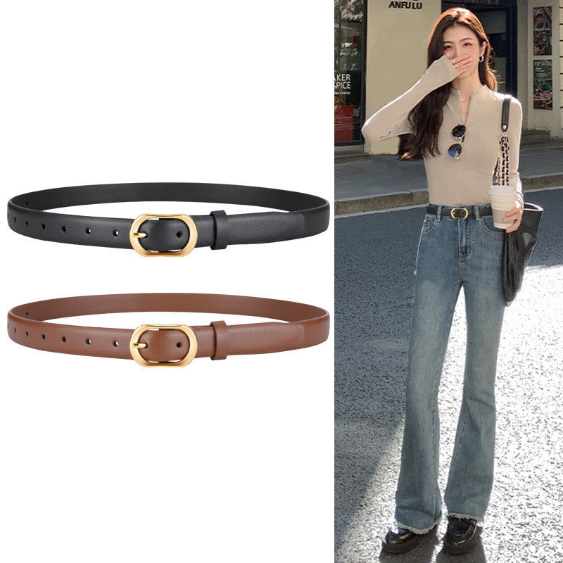 Personalized Leather Belt Casual Women Limorista