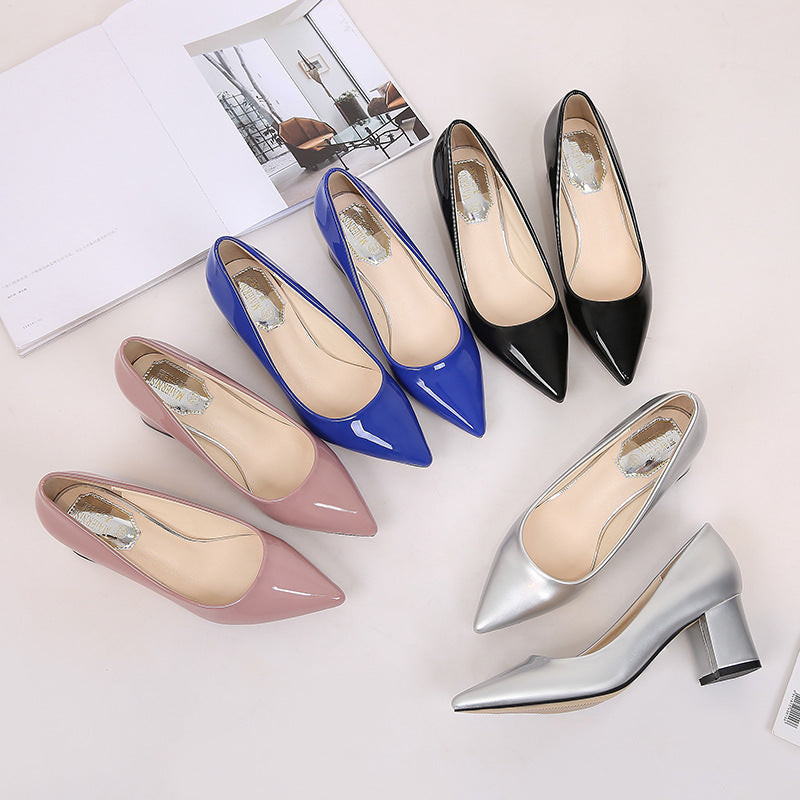 Pointed chunky heels Limorista