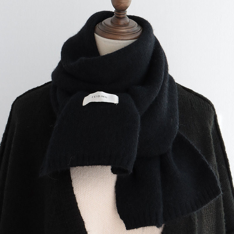 Solid Color Scarf Women&