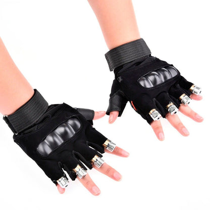 Stage Show  Red Green Laser Gloves Limorista