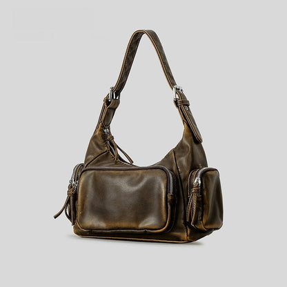 Special-interest Design Retro Large Capacity Shoulder Bag Limorista