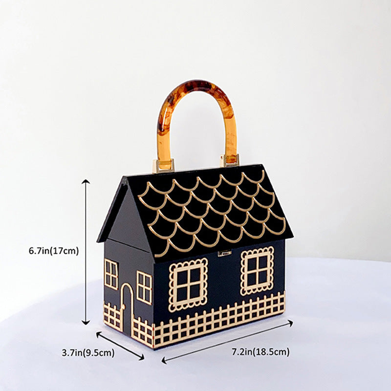 New Dinner High-grade Large Capacity Acrylic Handbag Limorista