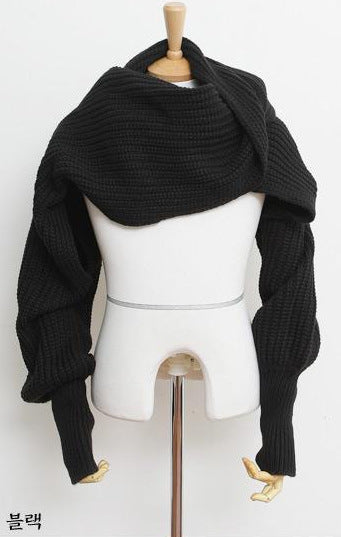 Sweater Scarf Cashmere Ladies Girl Woman Clothing Casual Wear Limorista