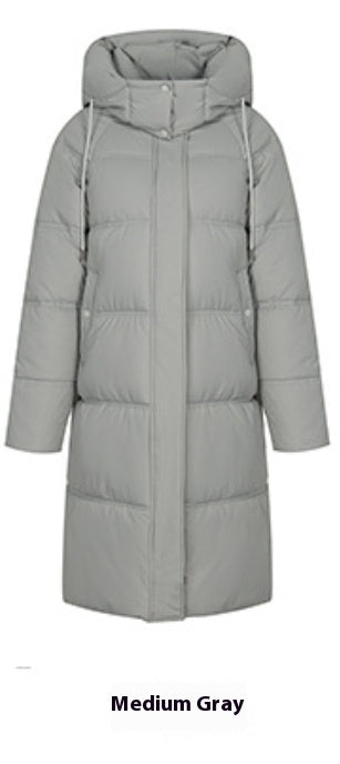 Long Over The Knee Thickened Hooded Jacket Limorista