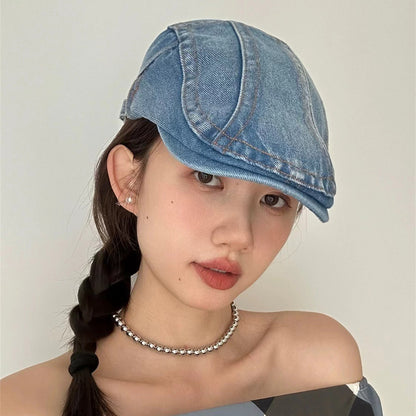Washed Denim Advance Hats Women&