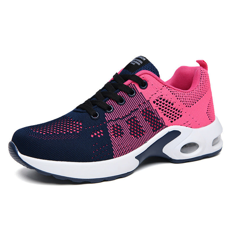 Flying Woven Mesh Shoes Women&
