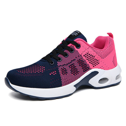 Flying Woven Mesh Shoes Women&