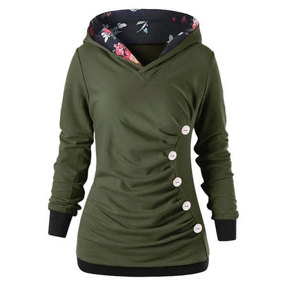 Casual fashion solid color pullover hoodie Limorista