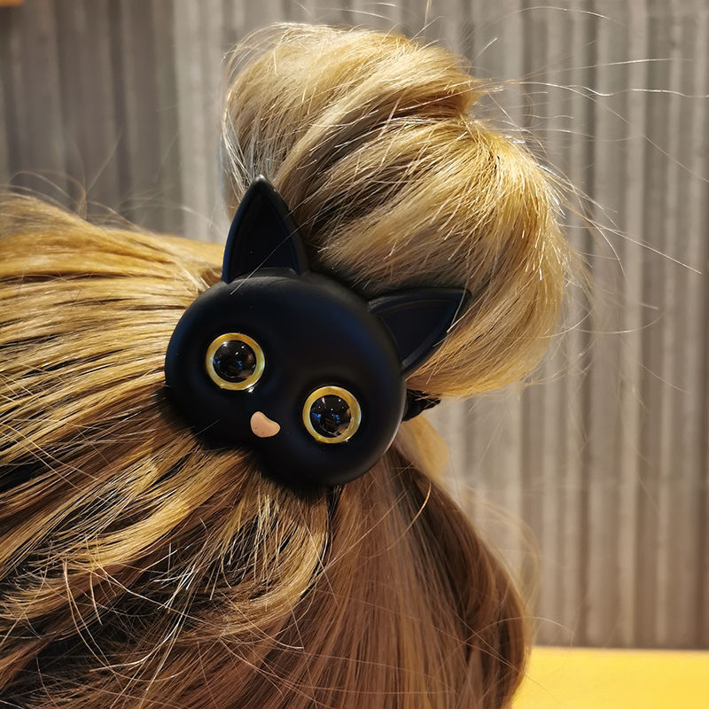 Korean Version Of Cute Cat Fashion Small Intestine Cloth Ring Limorista