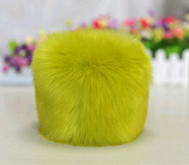 Warm sleeves fur fur cuff gloves windproof cuffs bracelets imitation rabbit fur imitation fox fur wristbands hand ring Limorista