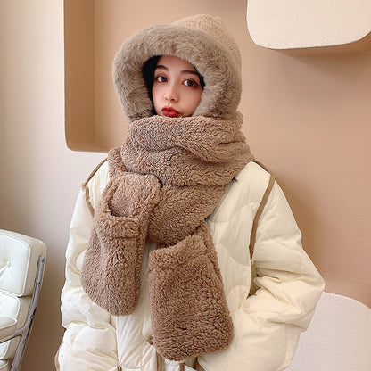 Bear ears scarf hat Limorista