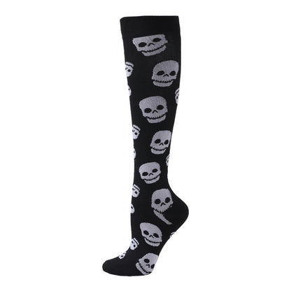 Sports Compression Socks Pattern Stretch Stockings Limorista