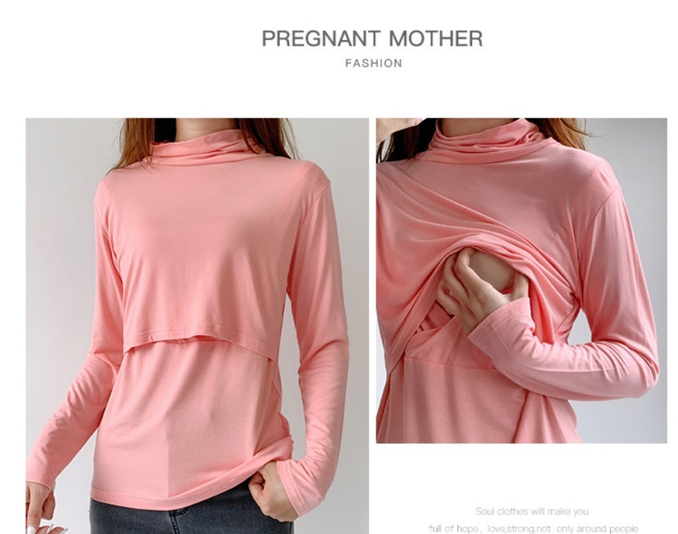 Bottoming Shirt With Modal Autumn Clothes Limorista