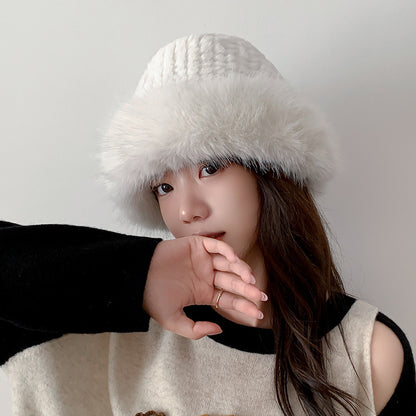 Velvet Hood Female Winter Korean Style Face Small Extra Thick Protection Limorista