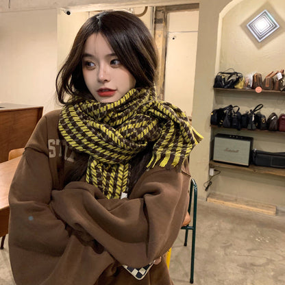 Korean Version Of All-match Student Shawl Warm Scarf Men Trendy Limorista