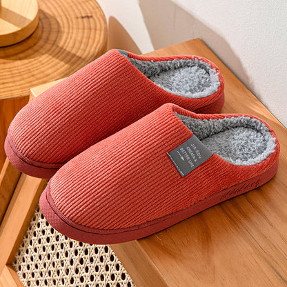 Home Indoor Wear-resistant Non Slip Cotton Slippers Limorista