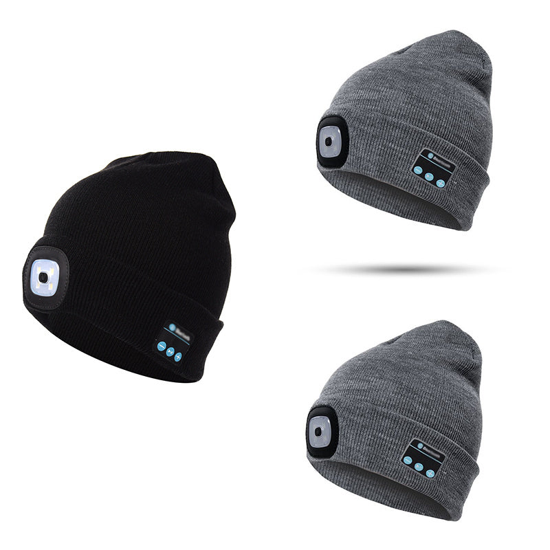 Bluetooth LED Hat Wireless Smart Headset Headphone Limorista