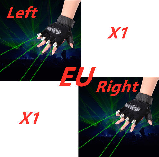 Stage Show  Red Green Laser Gloves Limorista