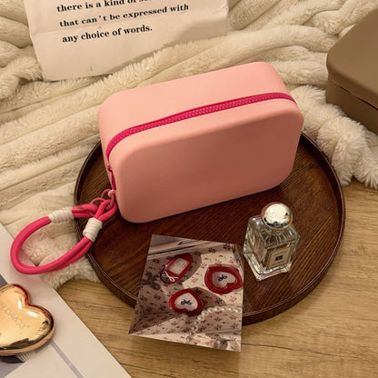 Silicone Cosmetic Bag Large Capacity Portable Waterproof Limorista