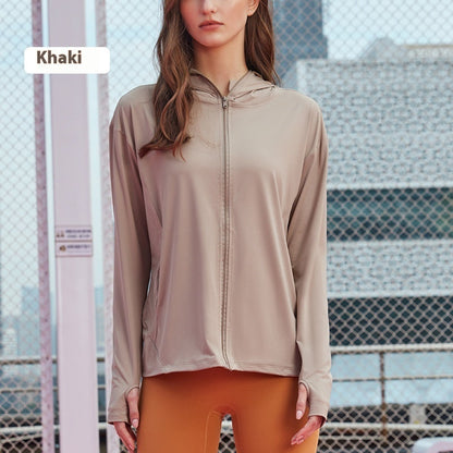 Breathable Fitness Yoga Sun Protection Jacket Limorista