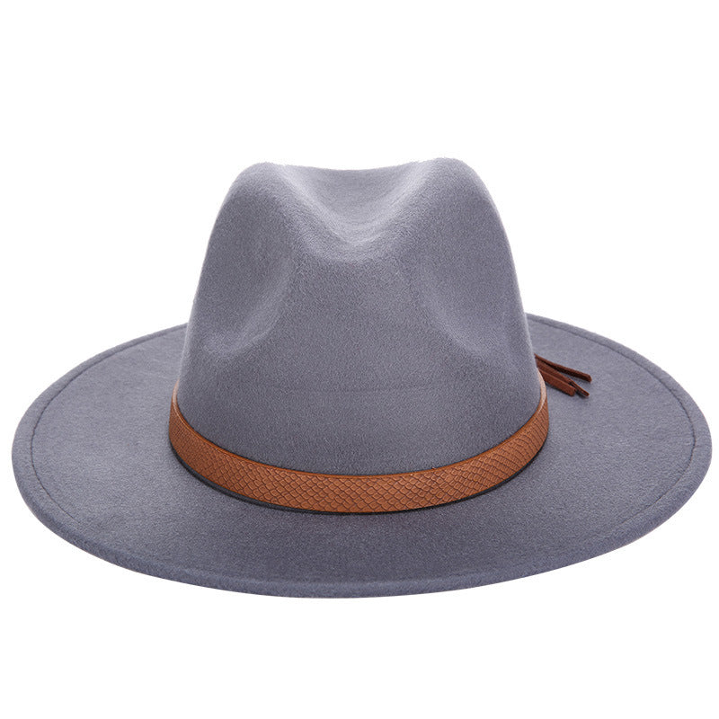 Woolen Jazz Hat Fashion Female Hat Top Hat Limorista