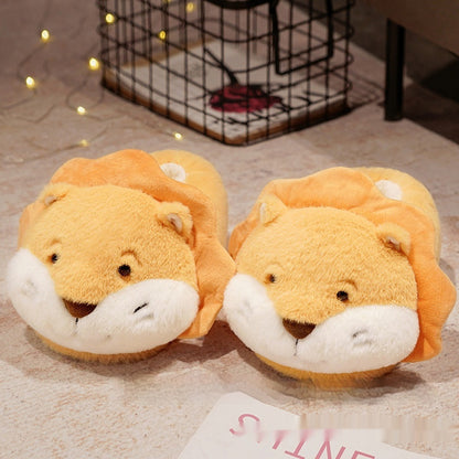 Japanese Cartoon Animal Indoor Warm Slippers Limorista