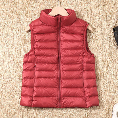 Lightweight down jacket women&