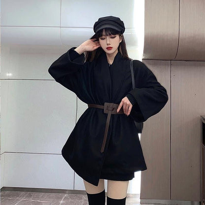 Extra Large Size Trench Coat Women&